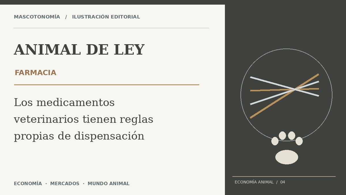 Ilustración editorial original de Animal de Ley