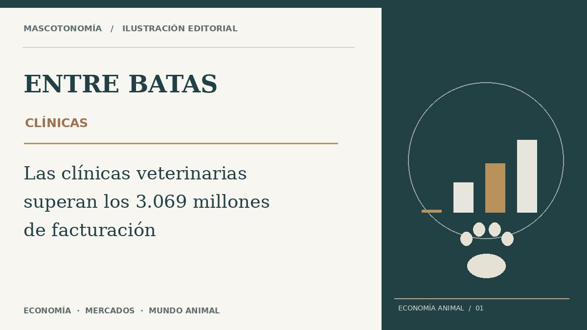 Ilustración editorial original de Entre Batas