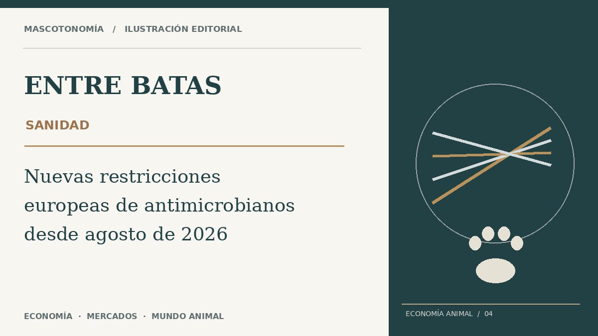 Ilustración editorial original de Entre Batas