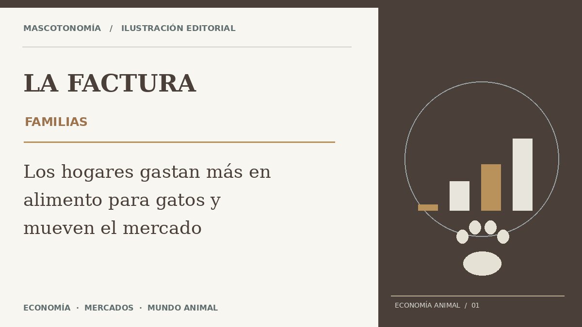 Ilustración editorial original de La Factura