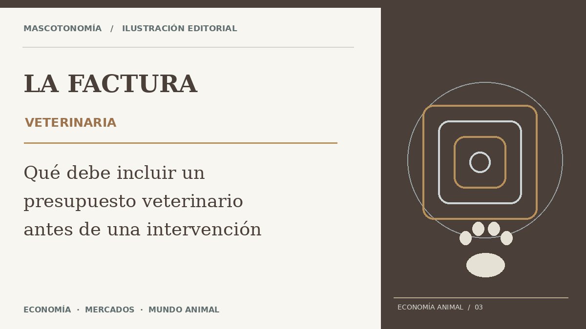 Ilustración editorial original de La Factura