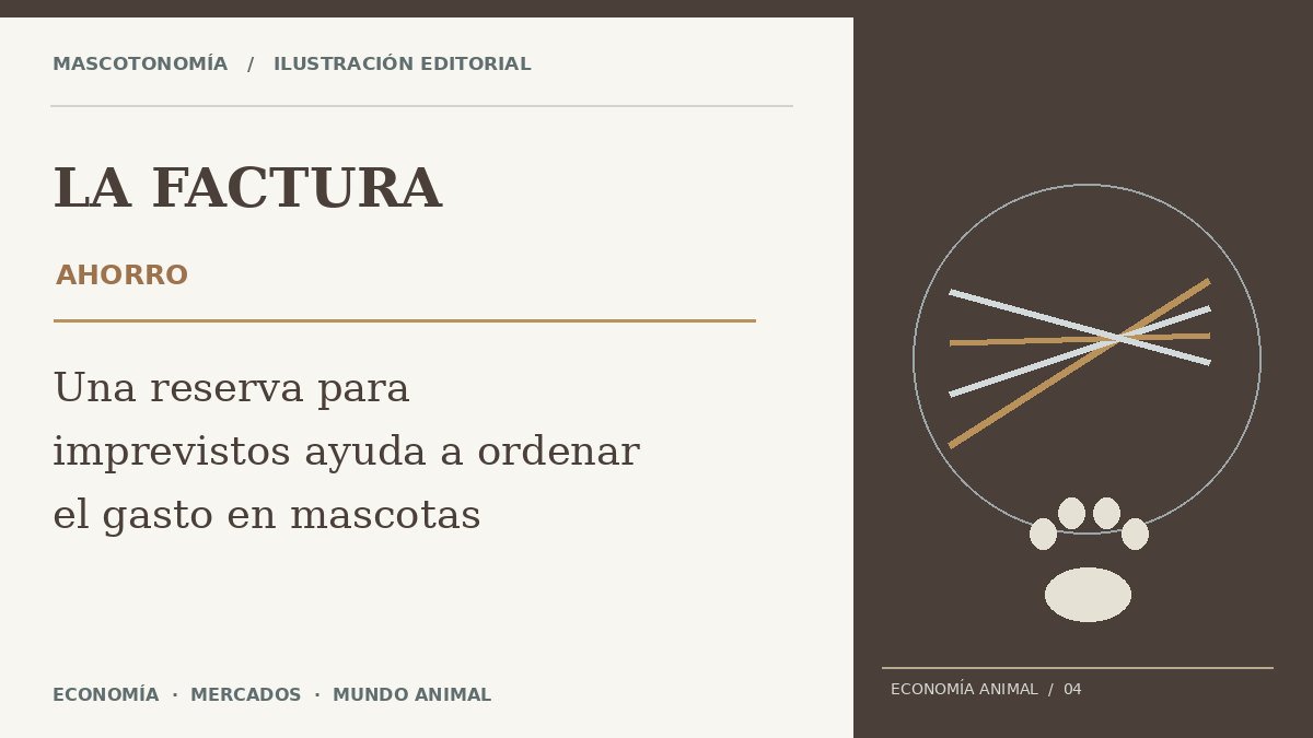 Ilustración editorial original de La Factura
