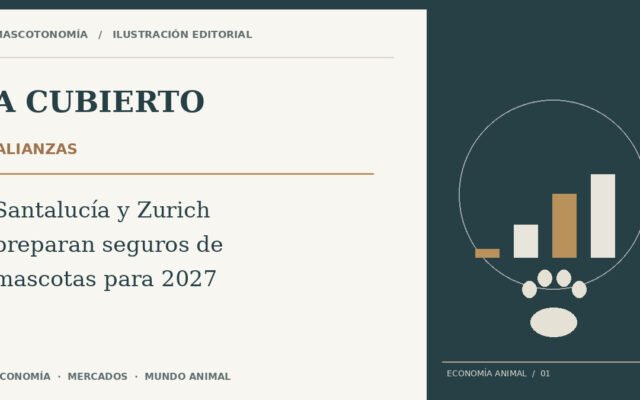 Ilustración para la noticia: Santalucía y Zurich preparan seguros de mascotas para 2027