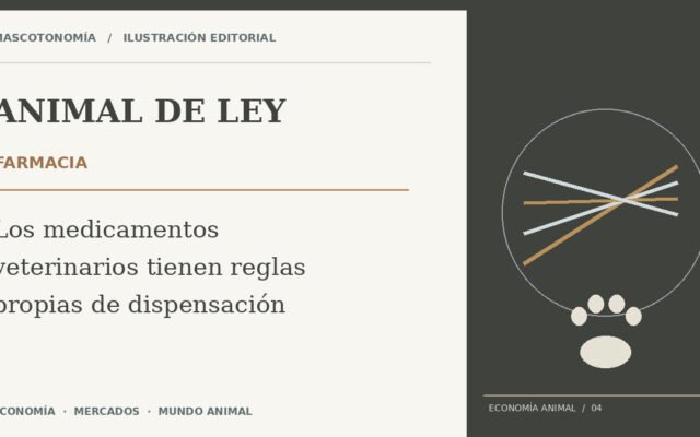 Ilustración para la noticia: Los medicamentos veterinarios tienen reglas propias de dispensación