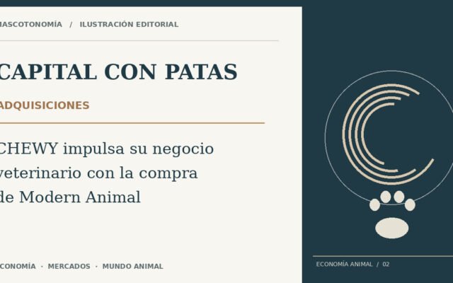 Ilustración para la noticia: Chewy impulsa su negocio veterinario con la compra de Modern Animal