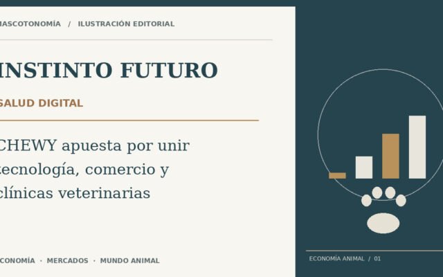 Ilustración para la noticia: Chewy apuesta por unir tecnología, comercio y clínicas veterinarias