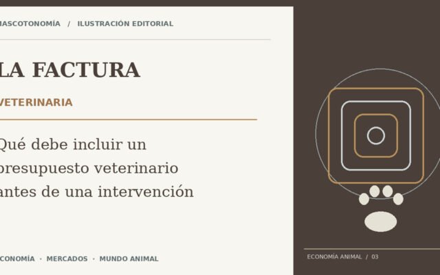Ilustración para la noticia: Qué debe incluir un presupuesto veterinario antes de una intervención