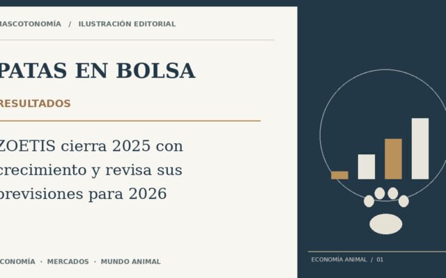 Ilustración para la noticia: Zoetis cierra 2025 con crecimiento y revisa sus previsiones para 2026