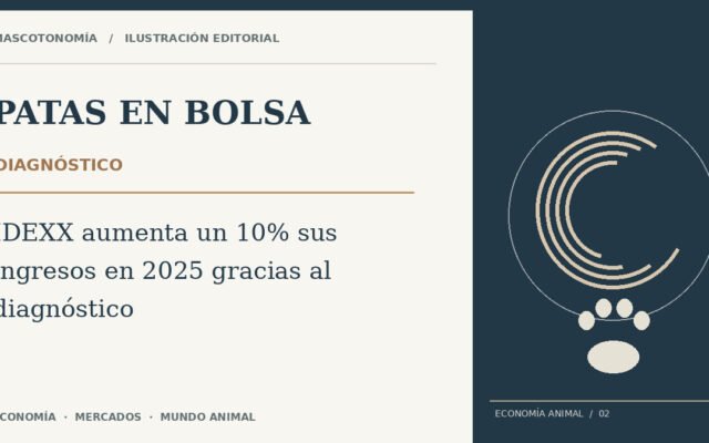 Ilustración para la noticia: IDEXX aumenta un 10% sus ingresos en 2025 gracias al diagnóstico